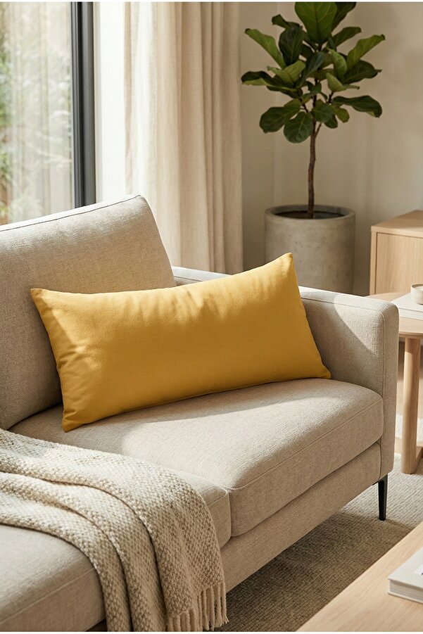 NESCO Dolgun Yan Yatış Hamile Yastığı Ve Dekoratif Uzun Yastık 50x150 Çift Kişilik Yatak Yastığı- 2200gr