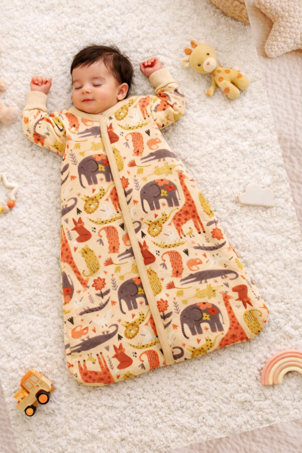 YUMURCAKEVİ Bebek Uyku Torbası, Pamuklu Uyku Torbası, Unisex Uyku Torbası