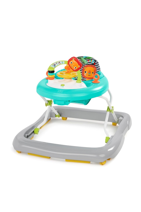 Hype Store Bright Starts Zig Zag Zebra Katlanabilir Bebek Yürüteç, İlk Adımlar, Ayrılabilir Oyuncak İstasyon Iş