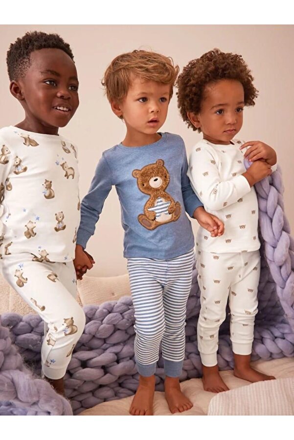 ciklet kids ÇOCUK TAKIM PİJAMA TAKIM 3 LÜ SET
