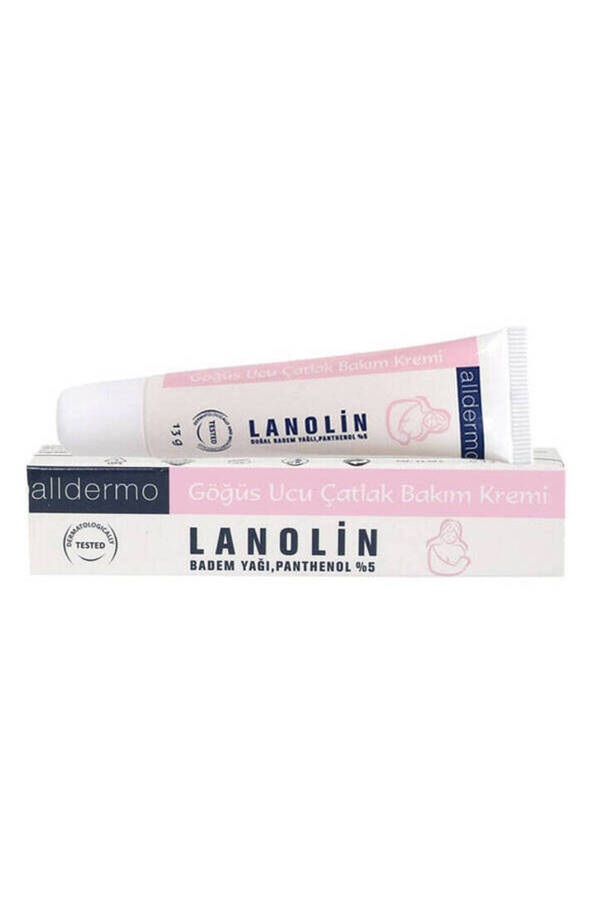 Alldermo LANOLİN KREM 13GR (göğüs ucu çatlak bakım kremi)