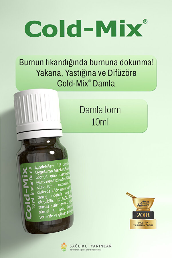 Cold-Mix Cold Mix Inhaler Damla 10 Ml