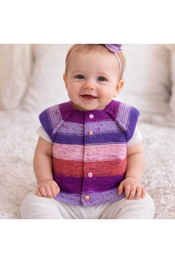 ADA HOME COLLECTION SHOP BEBEK ÖRGÜ YELEK