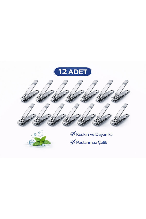 Toptan Bulurum İMA Büyük Boy Tırnak Makası Profesyonel Nail Clipper 12 Adet