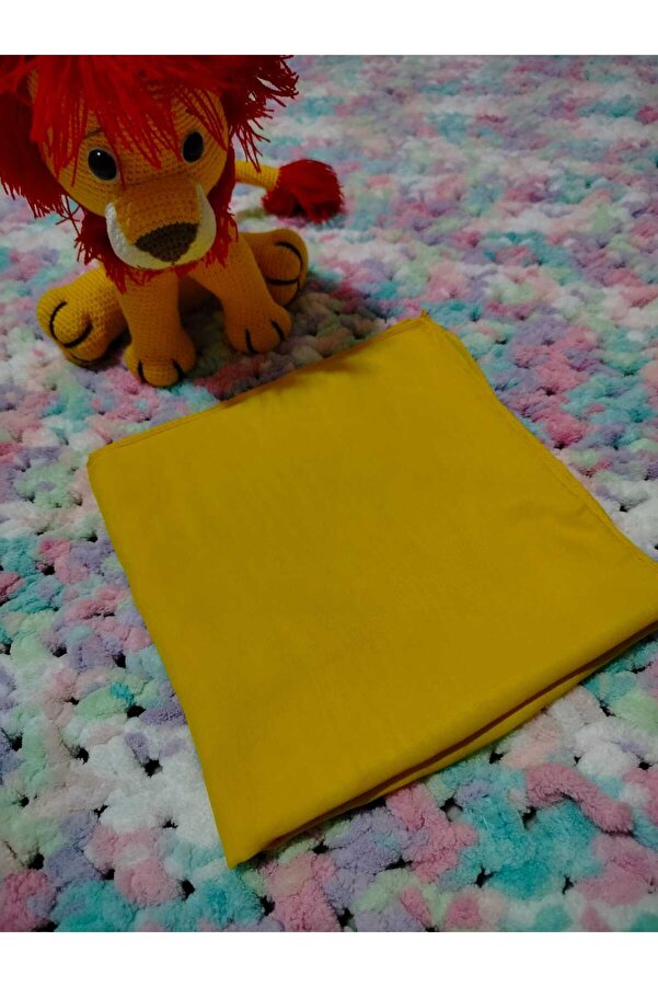 MODA SARILIK BEZİ,SARILIK MENDİLİ,SARI EŞARP 100*100