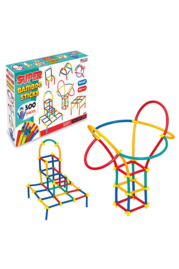 DEDE Bambu Çubuklar 300 Parça