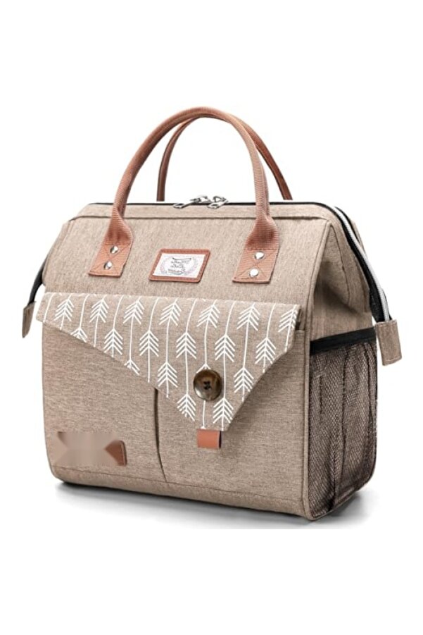 markentegra Yalıtımlı Kadın Termal Yemek Taşıma Çantası, 11L Kapasiteli, Sızdırmaz Beslenme Kutusu