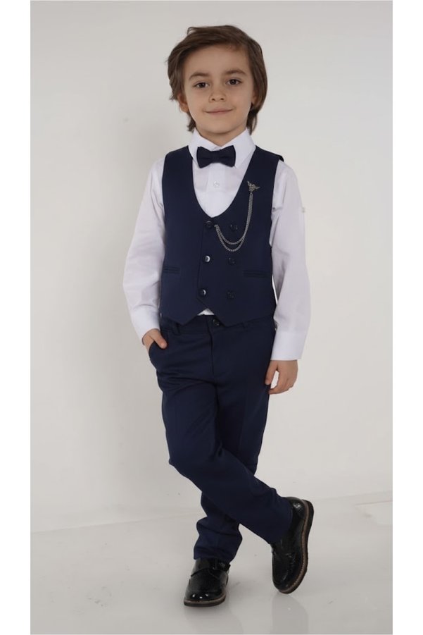 Carinos PLANET Boy's Suit with Vest