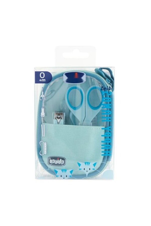 markentegra Bebek Tırnak Bakım Seti - Mavi Renkli