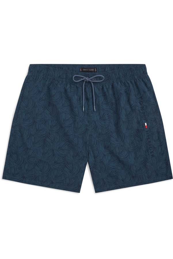 Tommy Hilfiger Orts Boy Print Patterned Drawstring Blue Men's Shorts