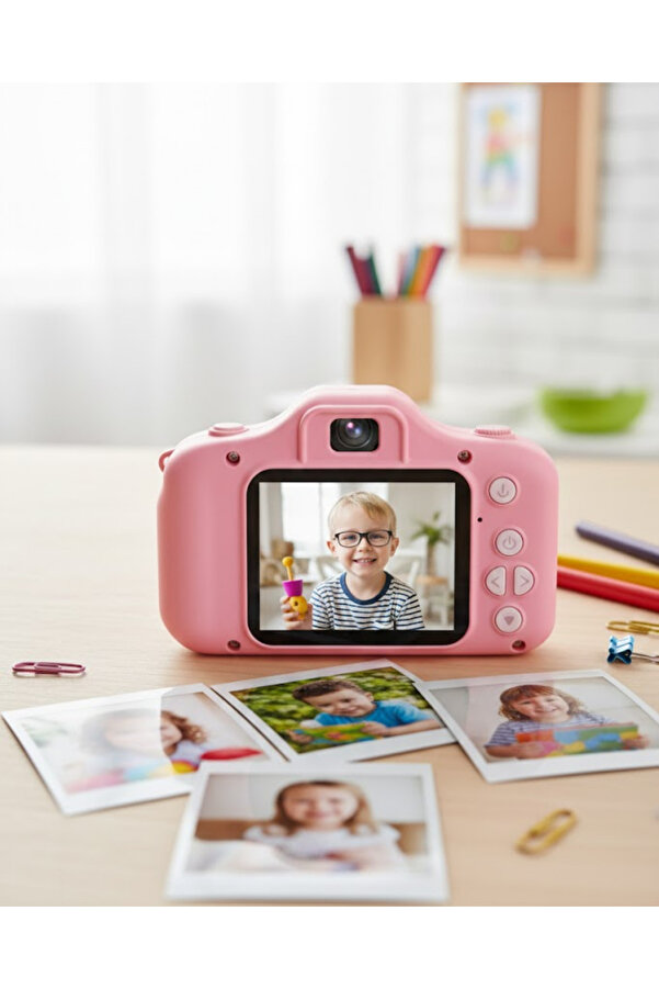 UCUZTEKNO Kompakt Dijital Kamera HD Video ve Fotoğraf Kayıt Özellikli USB Şarjlı Mini Cihaz