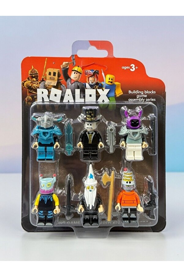 Natavanbutık Roalox 🧱⚔️ Efsane Kahramanlar Blok Figür Seti 👑🤖