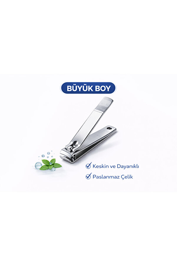 Toptan Bulurum İMA Büyük Boy Tırnak Makası Profesyonel Nail Clipper 1 Adet