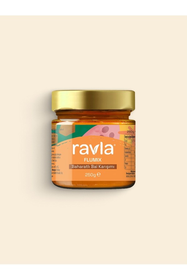 Ravla Flumix Baharatlı Bal Karışımı - 250g