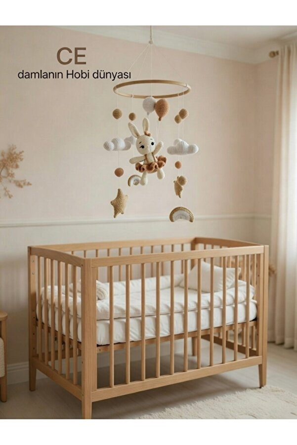 Damla Amigurumi Natürel Dönence