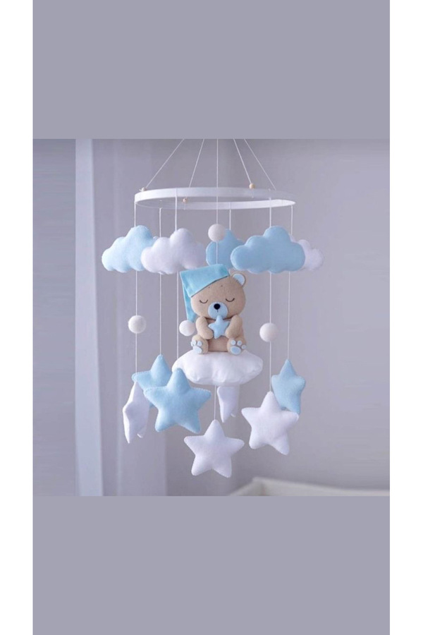 LusnikaStore (MÜZIKLİ)bebek Odasi Besik Dönencesi Besik Yani Süsü Bebek Odasi Dekorasyon
