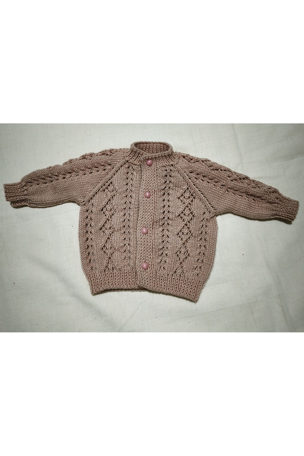 MİNOHOUSE El örgüsü erkek bebek yenidoğan hırka