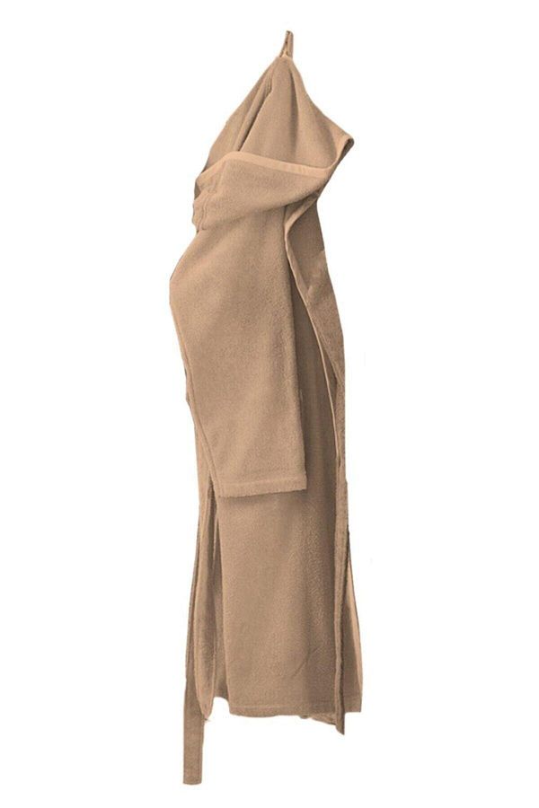 Ecocotton-Halat de baie organic Ecosoft Bărbați Bej M 1