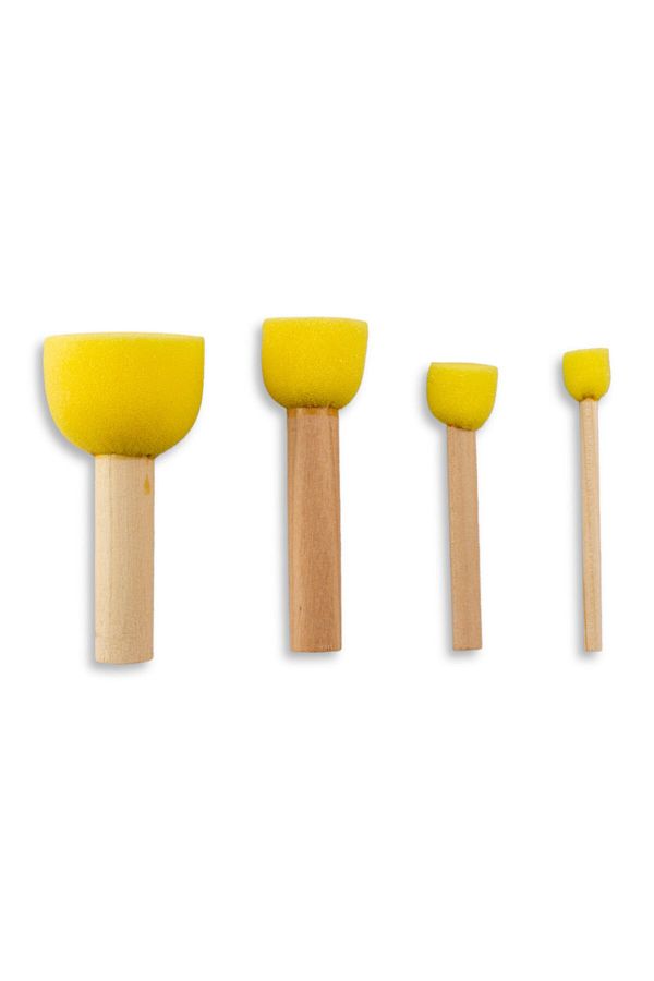 Viktoria-Pompom Sponge Brush Set 1