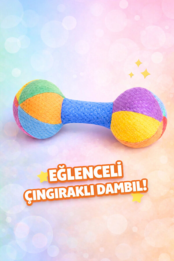 Sozzy Toys Toys Çıngıraklı Renkli Toplar DAMBIL