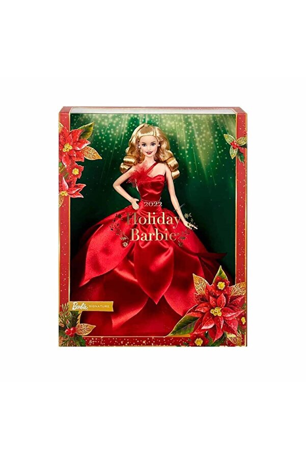 Barbie Yılbaşı 2022 Sarışın Mutlu Yıllar Bebeği