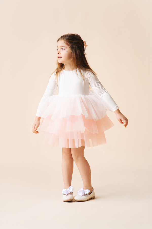 Banamio Violet Balerin Elbise Tüllü Tütülü Elbise