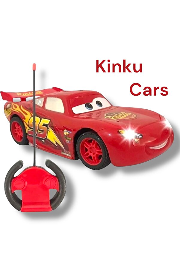 KİNKU Cars Şimşek Mcqueen Uzaktan Kumandalı Full Fonksiyon Araba