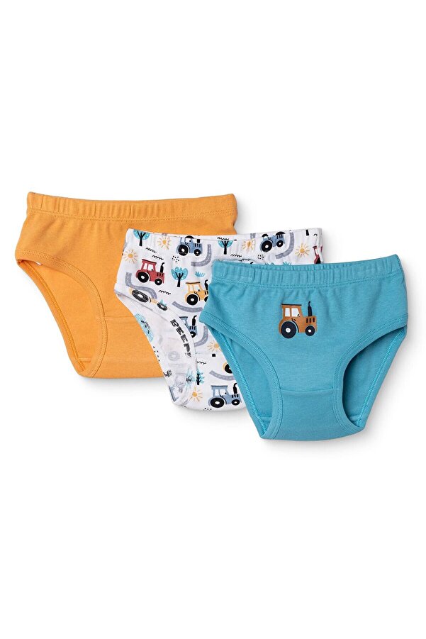 ebebek Hello Baby HelloBaby Erkek Bebek Külot Araba Baskılı