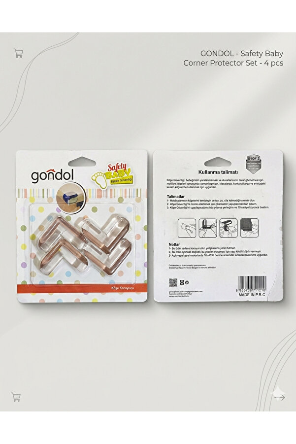 Gondol KÖŞE KORUYUCU 4 AD G-90912 PLS