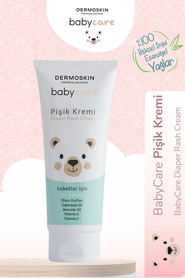 Dermoskin Babycare Bebek Pişik Kremi | Onarıcı | Pişik Önleyici | Nemlendirici Krem | 100 ml