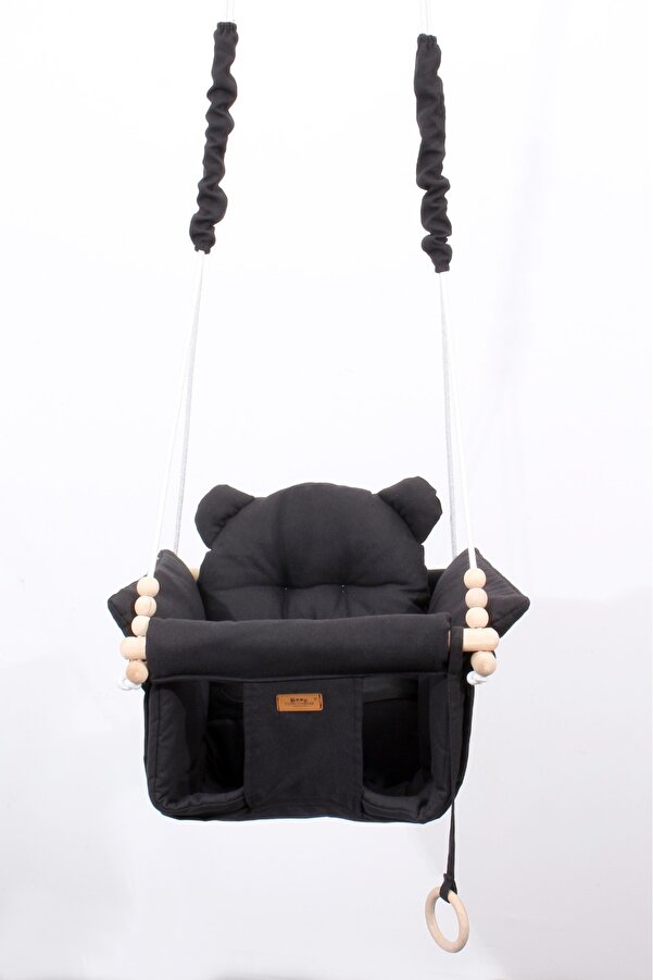 ConconBebe Concon Bebe Çocuk Pufy Emniyet Kemerli Salıncak Çocuk Salıncak