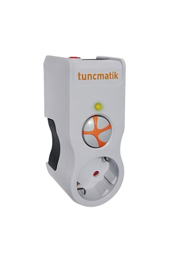 Tunçmatik AKIM KORUMALI PRİZ 1 Lİ BEYAZ BEBEK KORUMALI