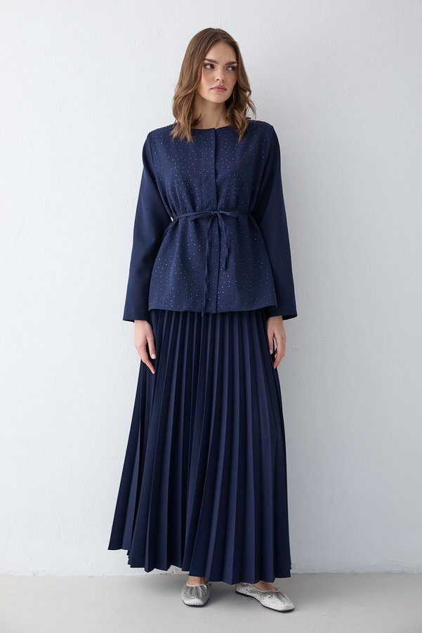 Melike Tatar Pilise Skirt Suit 32-2655
