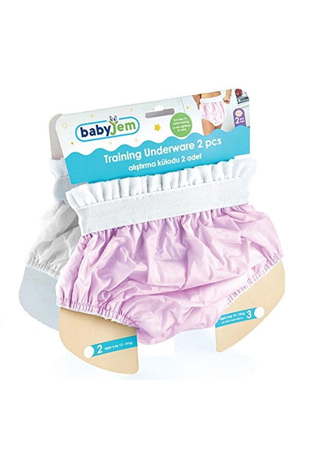 Babyjem Alıştırma Külodu 2li Pembe