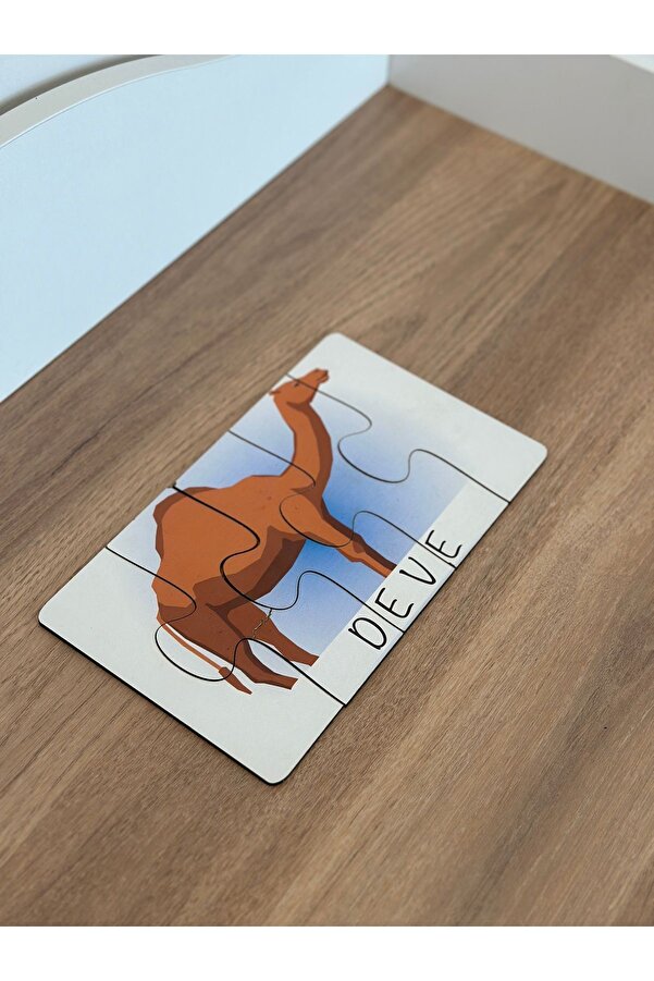 özgürce Hayvanlar Öğrenme Eşleme Puzzle Kartı, Eğitici Montessori Oyuncak