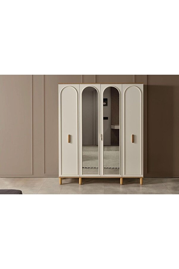 Doressa Home Bohem 4 Kapılı Gardırop