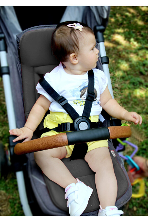 Babyjem Gri Bebek Arabası Puset Minderi 346