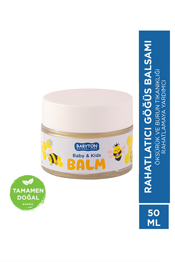 BABYTON Doğal Rahatlatıcı Göğüs Balsamı 50 ml