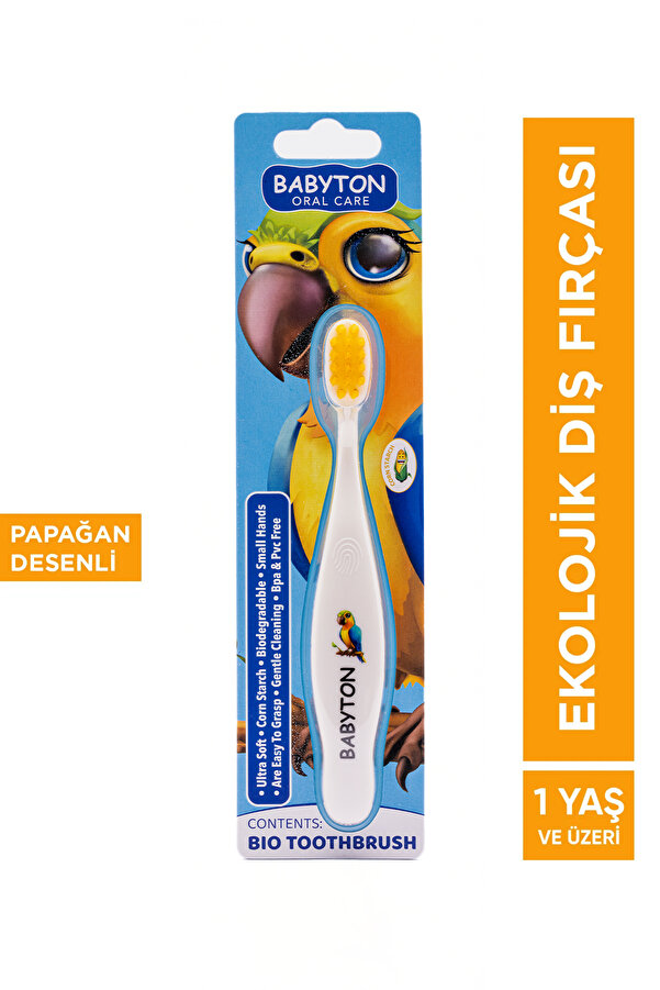 BABYTON Ekolojik Diş Fırçası Papağan