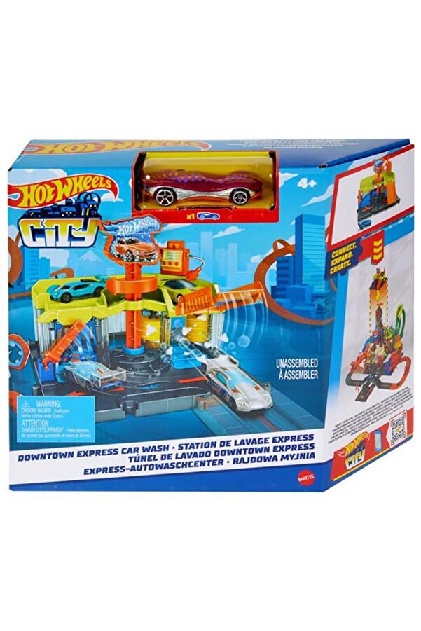 HOT WHEELS Şehir Hayatı Serisi Araba Yıkama İstasyonu HDR27