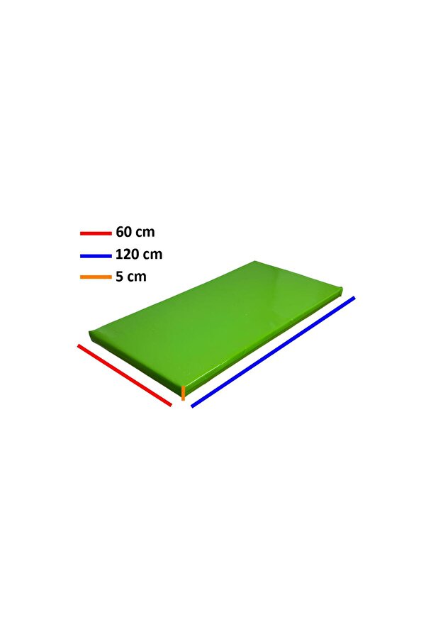 Outex Spor 60x120x5cm Çocuk Jimnastik Minderi PVC
