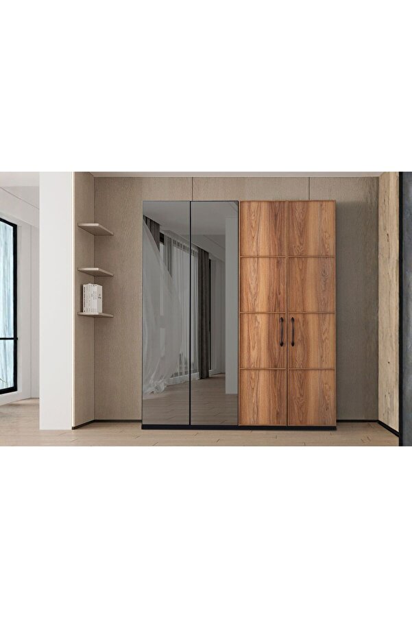 Doressa Home Pera 4 Kapılı Gardırop fotoğrafı 1