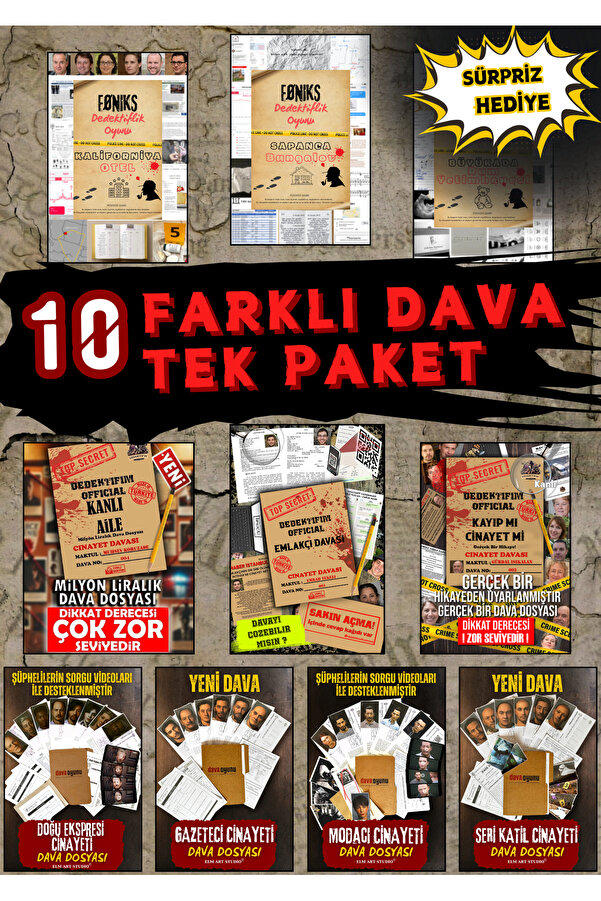 Suçlu Kim Dedektif Oyunu-suçluyu Bulma-katili Bulma Oyunu-cinayet Bulma-katil Bulma-gizem