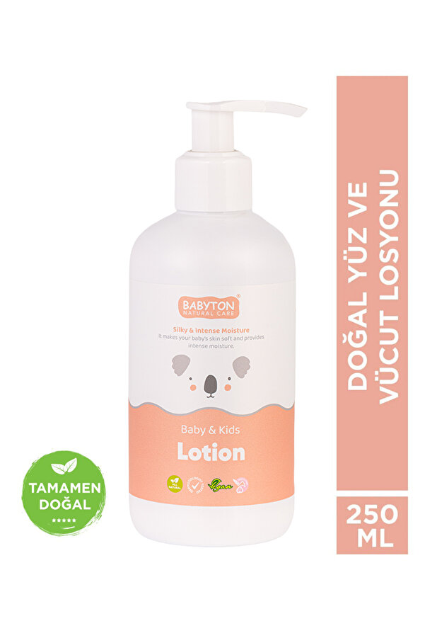 BABYTON Bebek ve Çocuklar İçin Doğal Yüz ve Vücut Losyonu