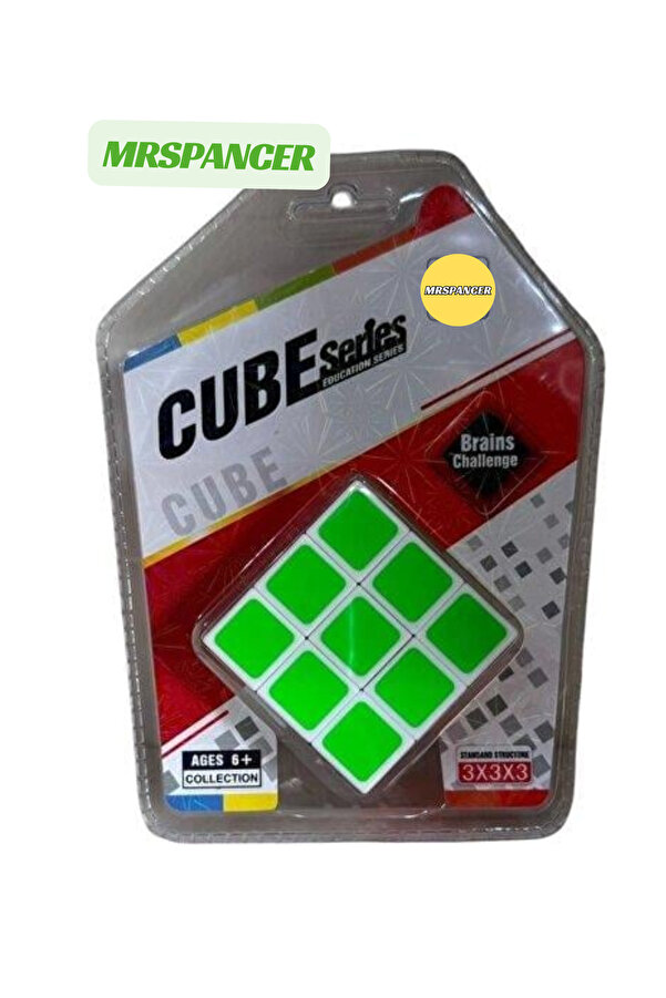 MRSPANCER 726390e - Zeka Küpü 3x3x3 Oyuncak Eğitici ve Geliştirici