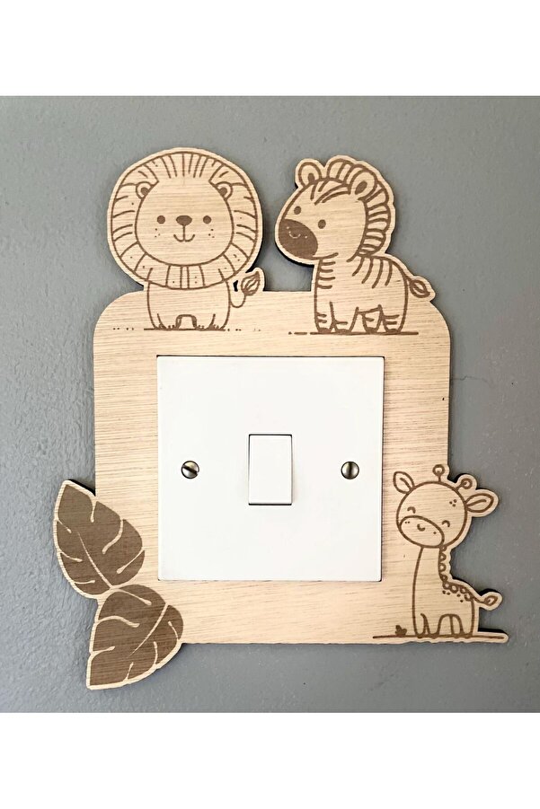 My Kids Room Bebek Odası Priz Anahtar Çerçevesi Priz Kenarı Süsü