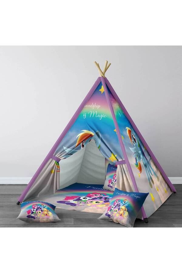 instababyrooms Çocuk Oyun Çadırı My Little Pony Dijital Baskılı