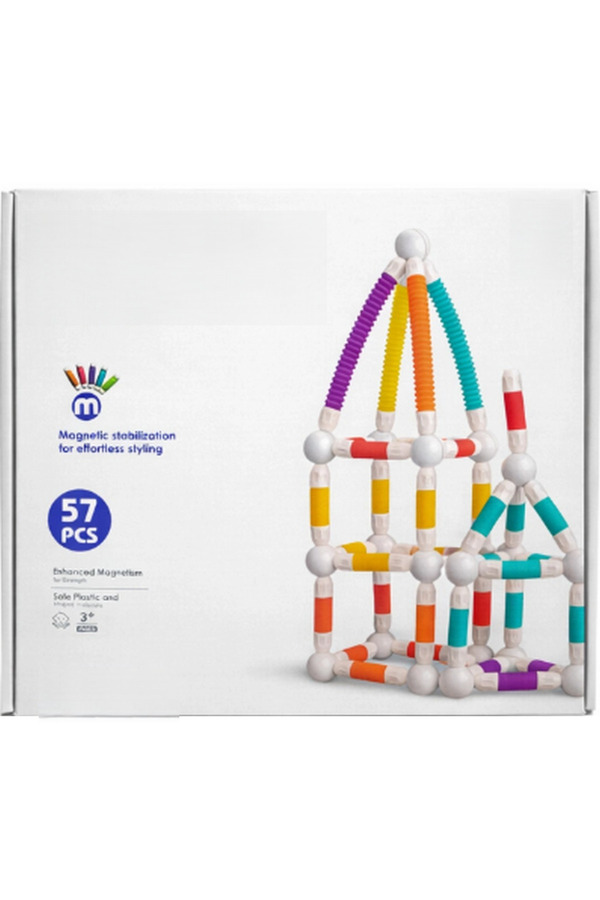 NW NessiWorld Magnetic Tüp Bloklar 57 Parça