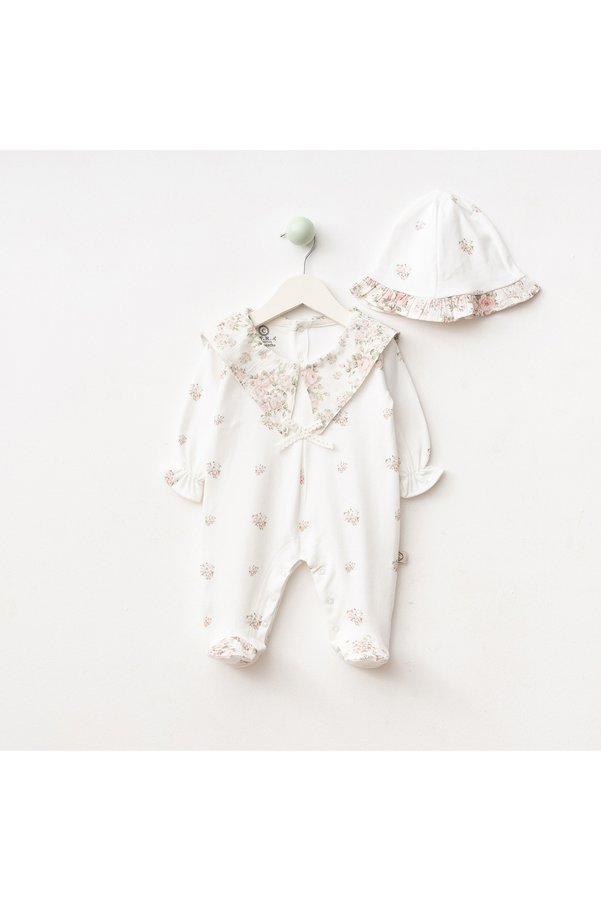 CFRA Combed Jumpsuit with Girl's Collar and Booties