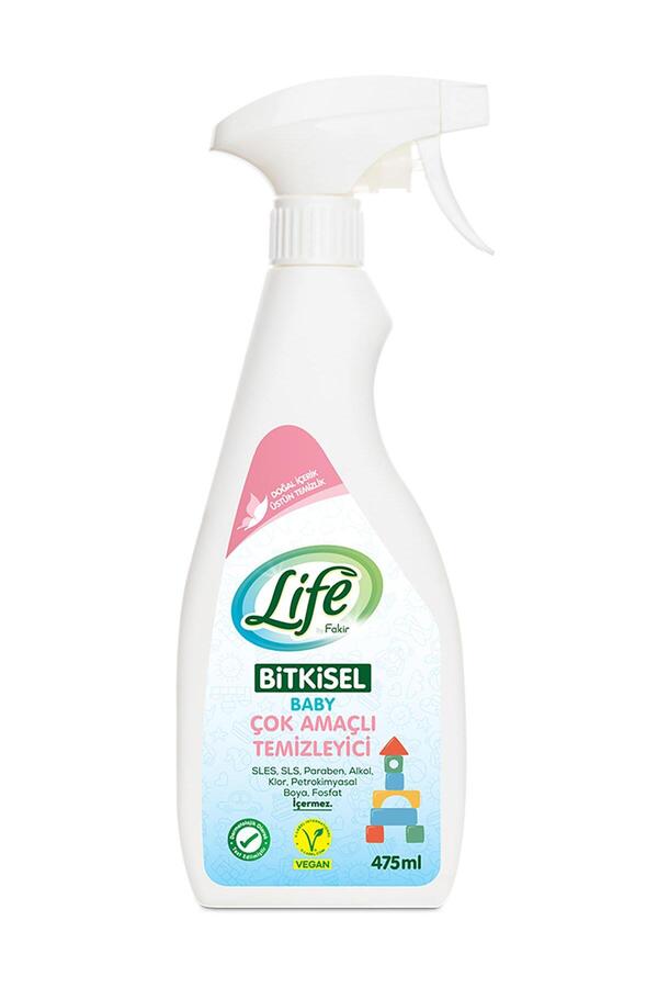 Fakir Life By Bitkisel Bebek Çok Amaçlı Temizleyici 475 Ml - Standart